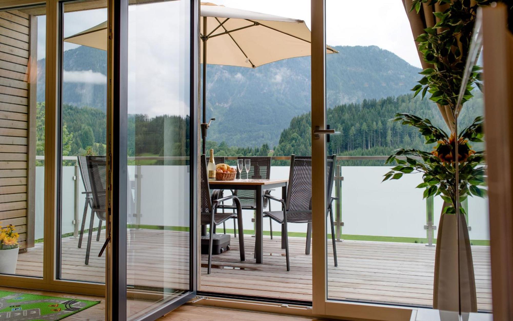 Ferienbungalow Mountain View Wood Spital Am Pyhrn Ngoại thất bức ảnh